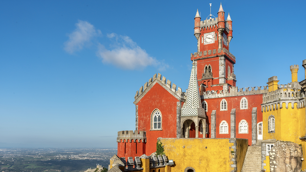 The National Palace of Pena in Sintra