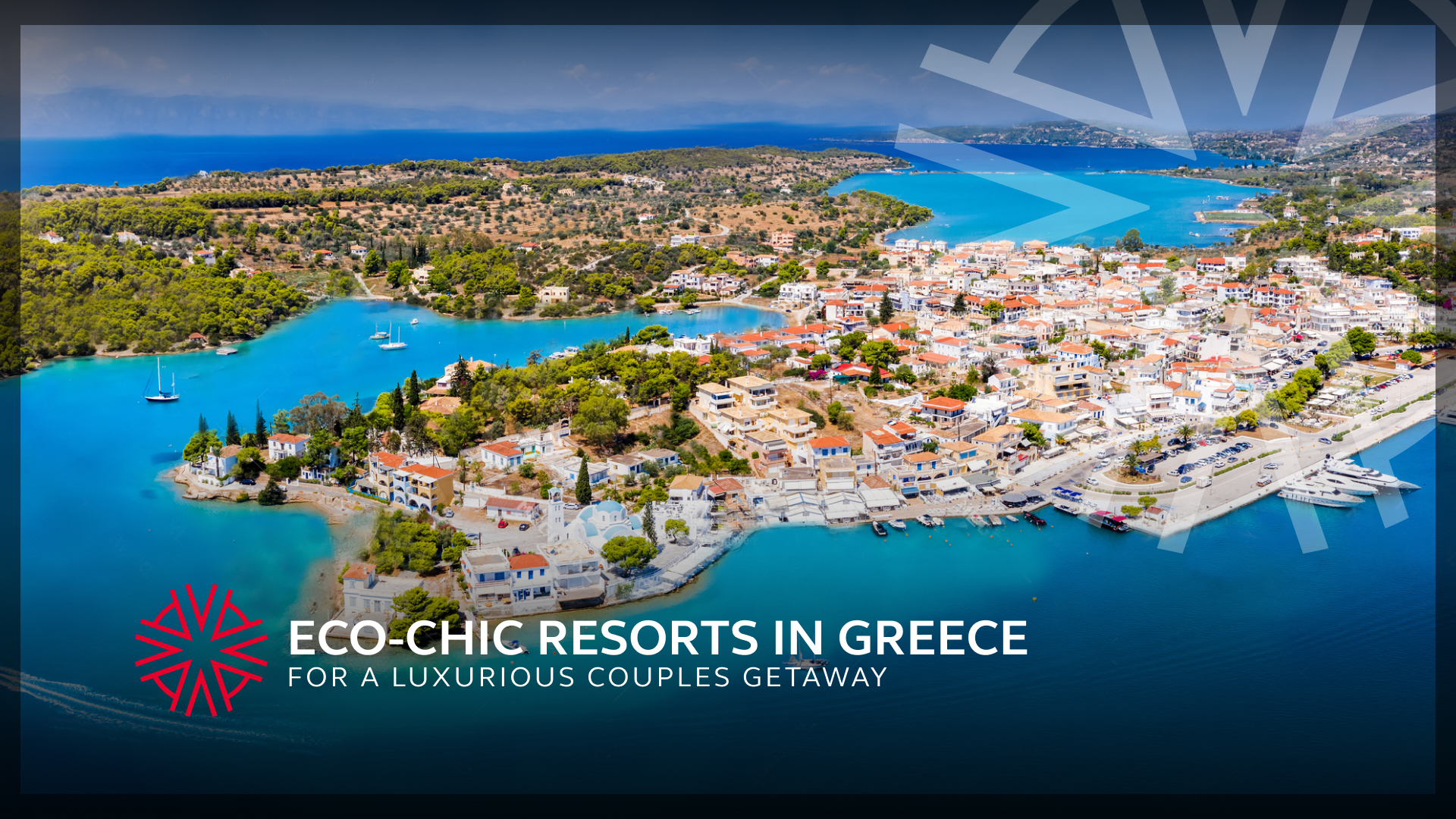 The Peloponnese peninsula of Greece with an exclusive Greek resort for a luxurious couples getaway